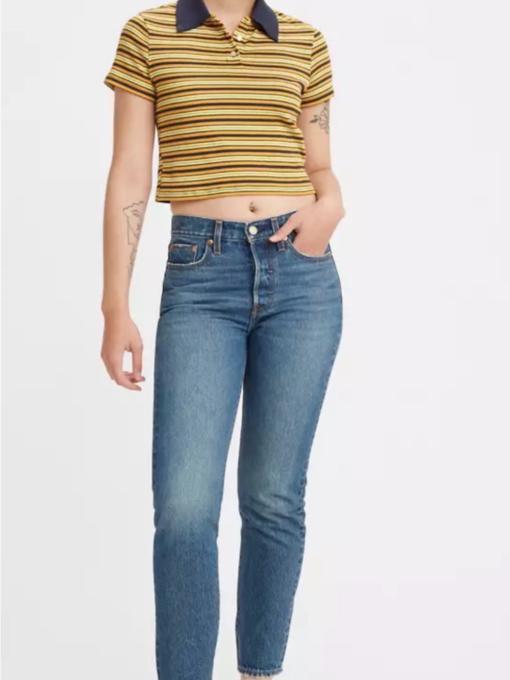 Levis WEDGIE ICON FIT ANKLE WOMEN'S JEANS